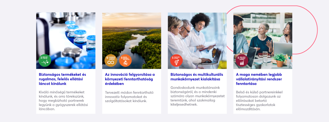 Négy kötelezettségvállalásunk